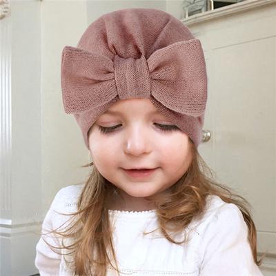 baby girl turban with bow