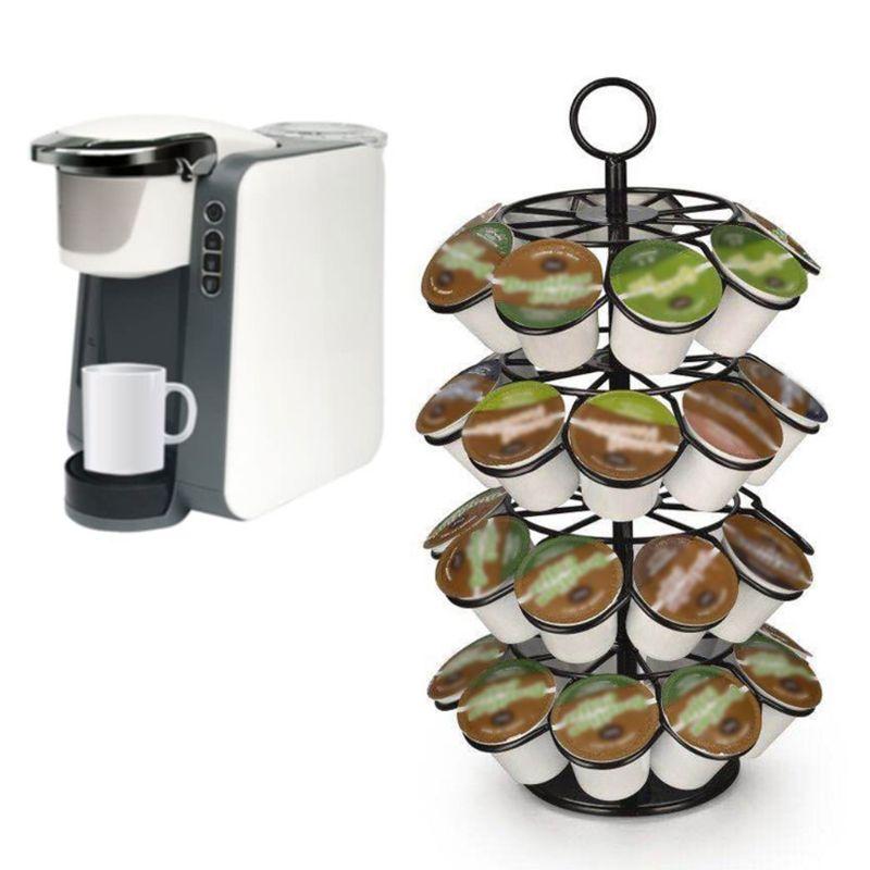Soporte de cápsulas de rack de café con 36 K-cup Coffee Pods Rack Cápsula  rotativa rotable Soporte de torre para cápsula de café K-Cup comprar a buen  precio — entrega gratuita, reseñas