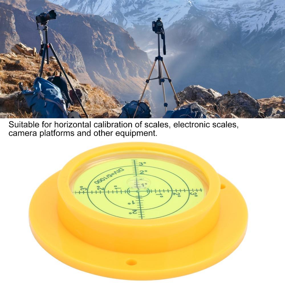 Round Bubble Level 90x17mm Spirit Level Durable Rv Levelers  RV Leveling