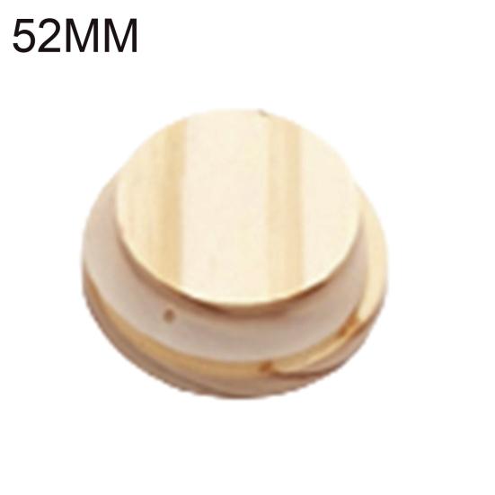 Silikonová opakovaně použitelná víčka z borovice Puntos s těsnícím kroužkem na sklenice na svíčku