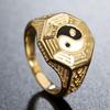 Ethnic Retro Yin Yang Tai Chi Open Ring