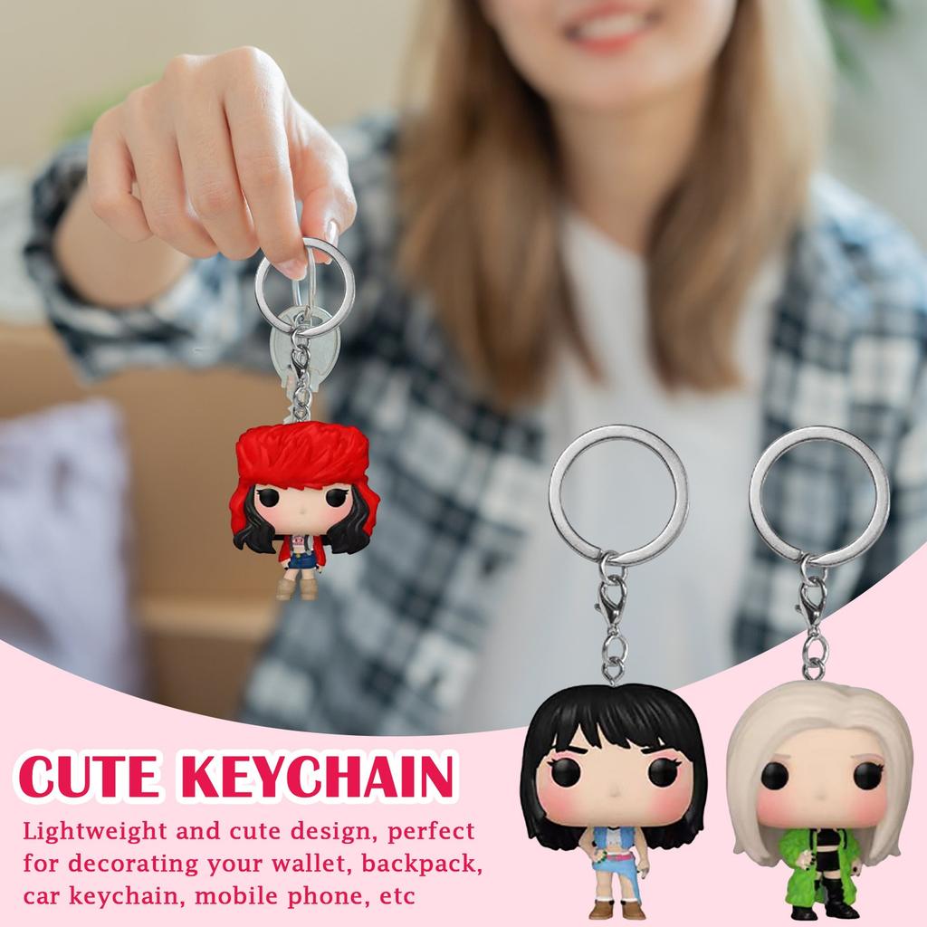 Doll Anime Figurine Model Keychain