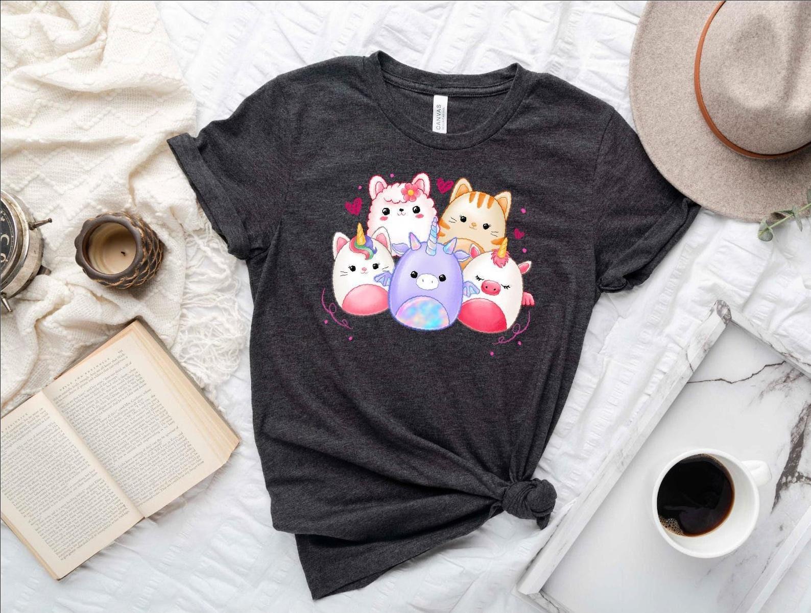 Squish Squad Shirt, Cute Squishmallow Shirt, Squishmallow Birthday Girl Shirt, Birthday Girl Shirt, Squishmallow Girl, Squish Squad Birthday 100