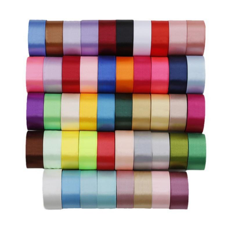 22meter/Roll 4cm Satin Ribbon for Crafts Bow Gift Wrapping Bows Making Floral Bouquets DIY Wreaths Party Wedding Decor