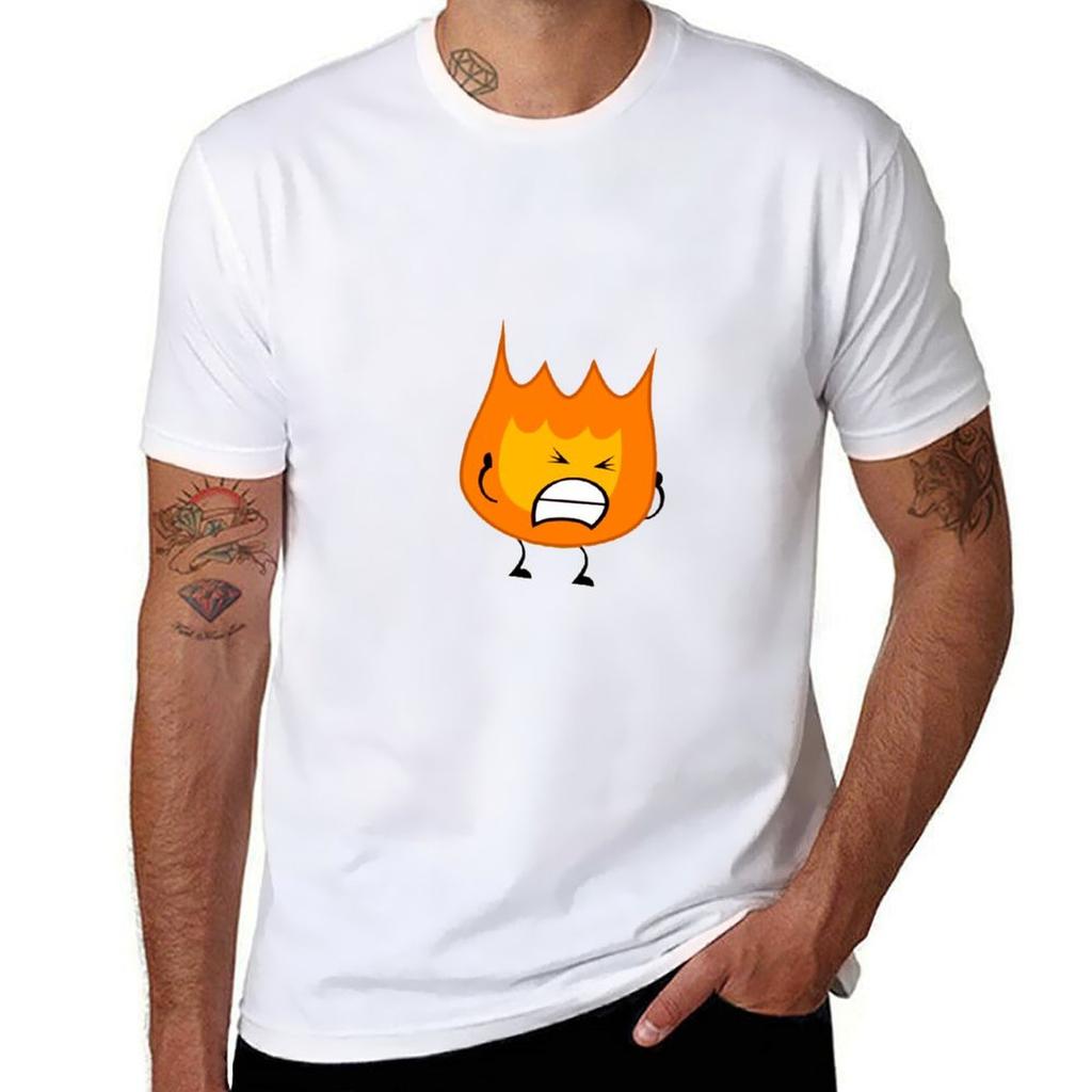 BFDI Firey TShirt Modern Style Print TShirt