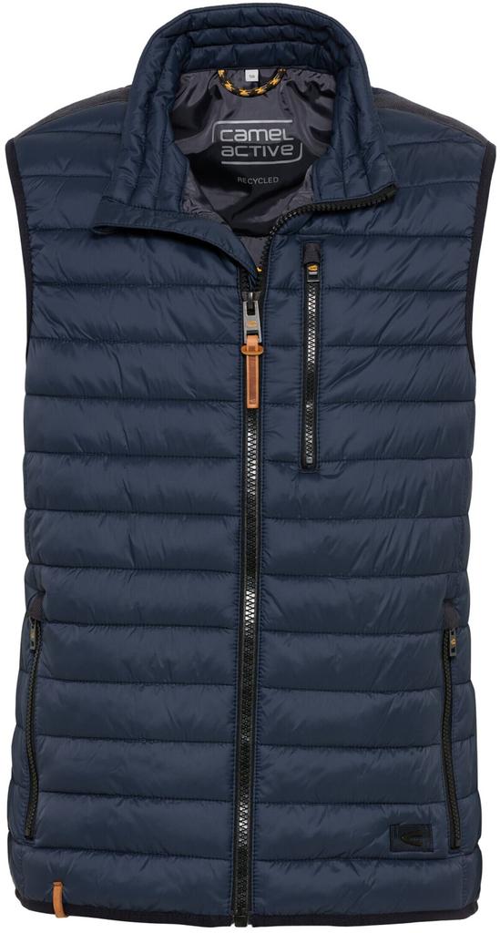 Winter Jacket Camel Active Steppweste Mit Horizontaler Steppung (460210 9E52 47) Night Blue