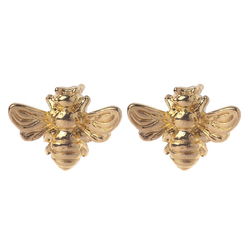 Buy 1 Pair Cute Tiny Honey Bee Stud 