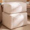 Oxford Cloth Cotton Quilt Storage Bag Visible Luggage Storage Bag Clothes Moving Bag  for Bedroom