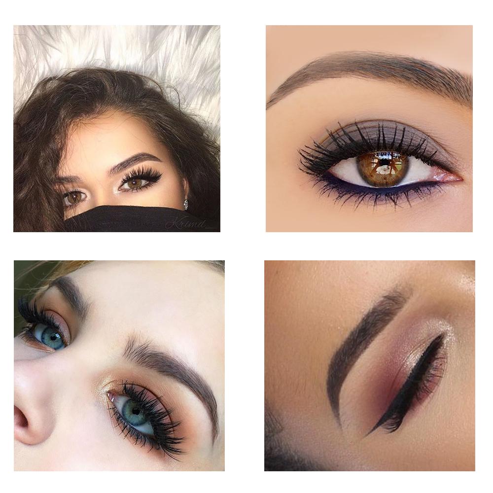 Long Lasting Double Headed Leopard Print Eyebrow Pencil  Eyebrow Enhancer with Makeup Brow Shadow