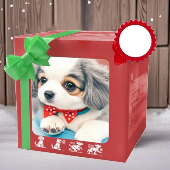 Câine robot electric pentru animale de companie, realist, pufos, cățeluș, robot interactiv, jucărie, câine de mers, lătrător, dând din coadă ca un câine real, cadou pentru copii și adulți