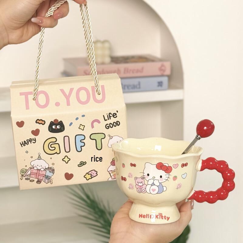 OLOEY Cartoon Ceramic Mug