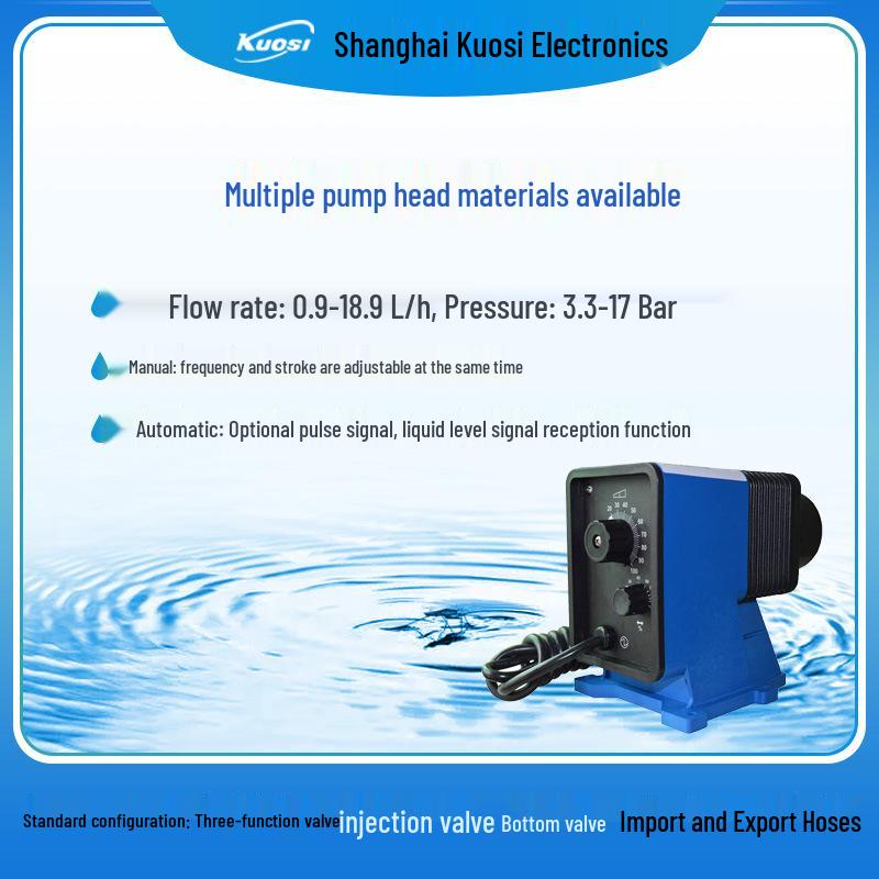 Paso Fedda LB Series Electromagnetic Diaphragm Metering Pump, Pulse Control, Small Flow Pump LB03EB