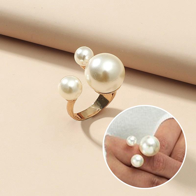 Simple Flower Fingertip Nail Rings For Nail Photo Shoot Nail Open Ring Studio Supplies Nail Gel Color Makeup Display Jewelry