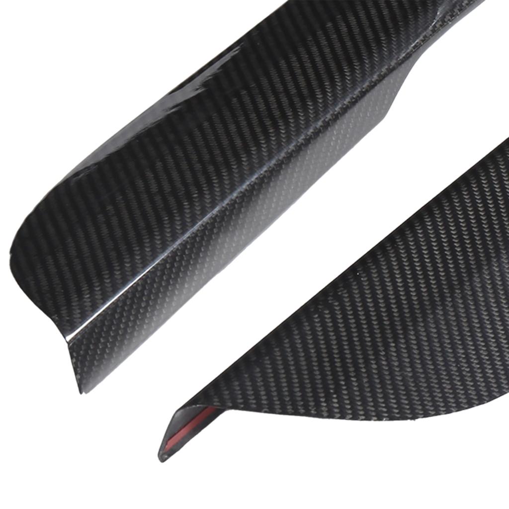 2PCS Gear Shift Side Frame Carbon Fiber Decoration Replacement for Cayenne 2018‑2021