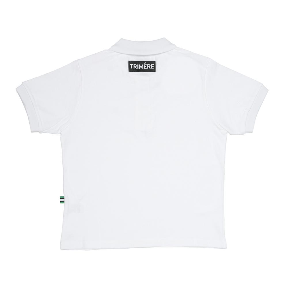 TRIMERE Wappen Short Sleeve Pk Tee F/L Woman White