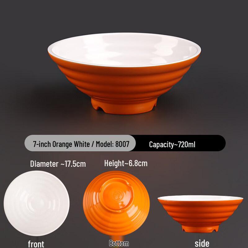 Di Ruien A5 Melamine Noodle & Soup Bowls