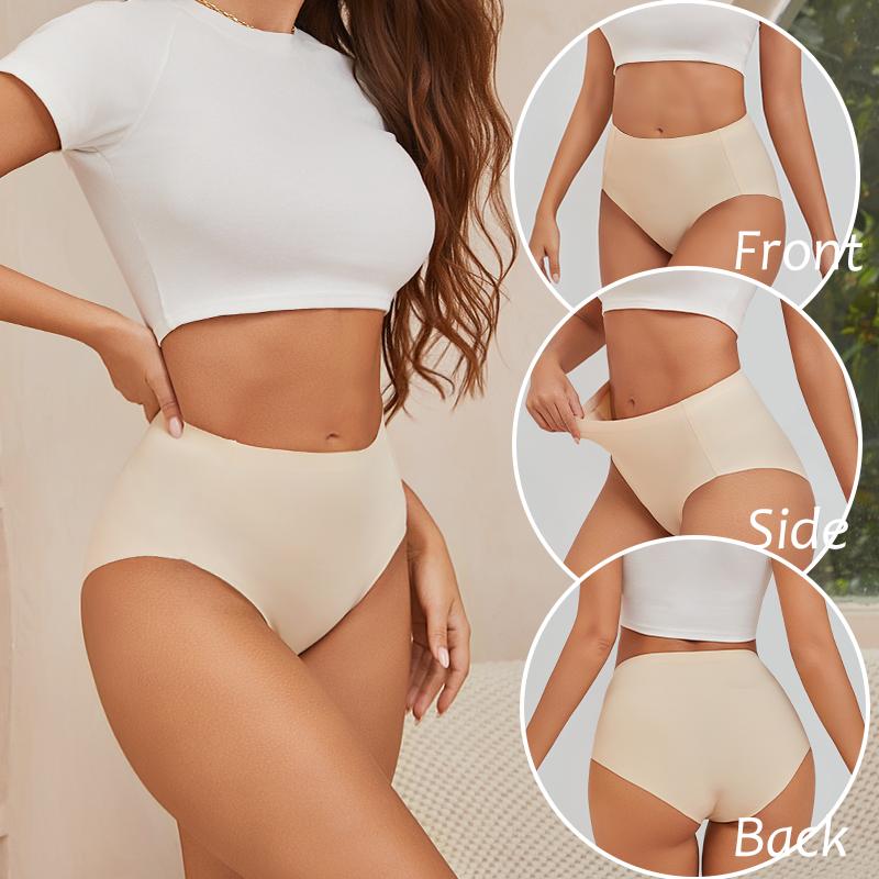 Slip Donna Senza Cuciture Body Modellante Donna Mocha Taglie Forti Mutandine Colore Unico Traspiranti Biancheria Intima Femminile XS-XXL