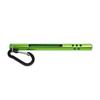 Fliegenfischen Wasserthermometer Bachwassertemperatur Messwerkzeuge mit Karabiner Grün