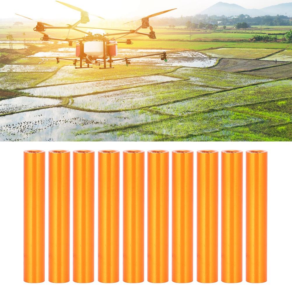 10Pcs M3x30 Round Aluminum Standoff Column Spacer Stud Fastener Rods Orange