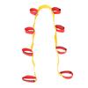 2PCS 3 5 8 Person Fastening Tape Outdoor Team Games Training Props(8 Person)
