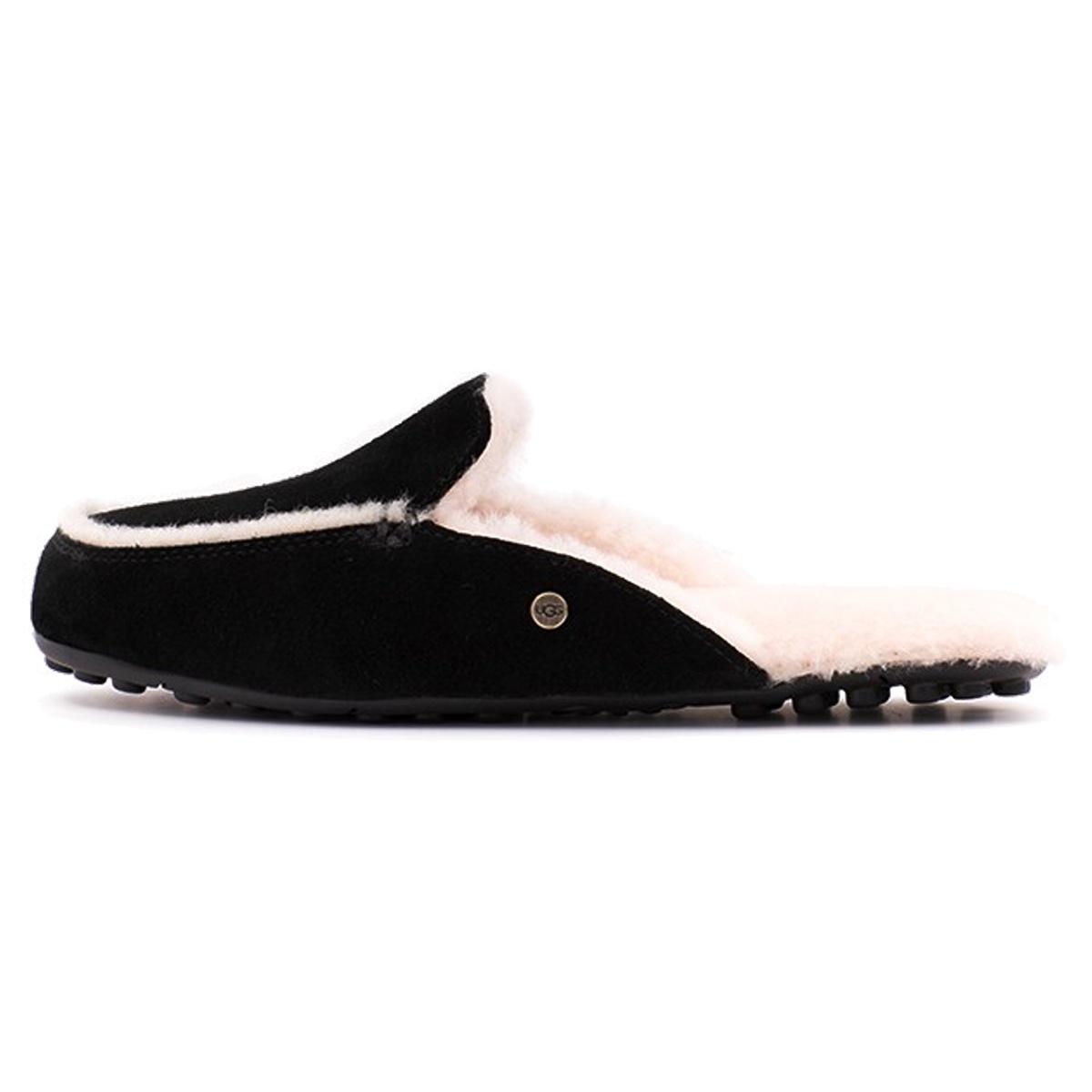 (WMNS) UGG Lane Slip-On Loafers Black Women s 1020027-BLK EU 36
