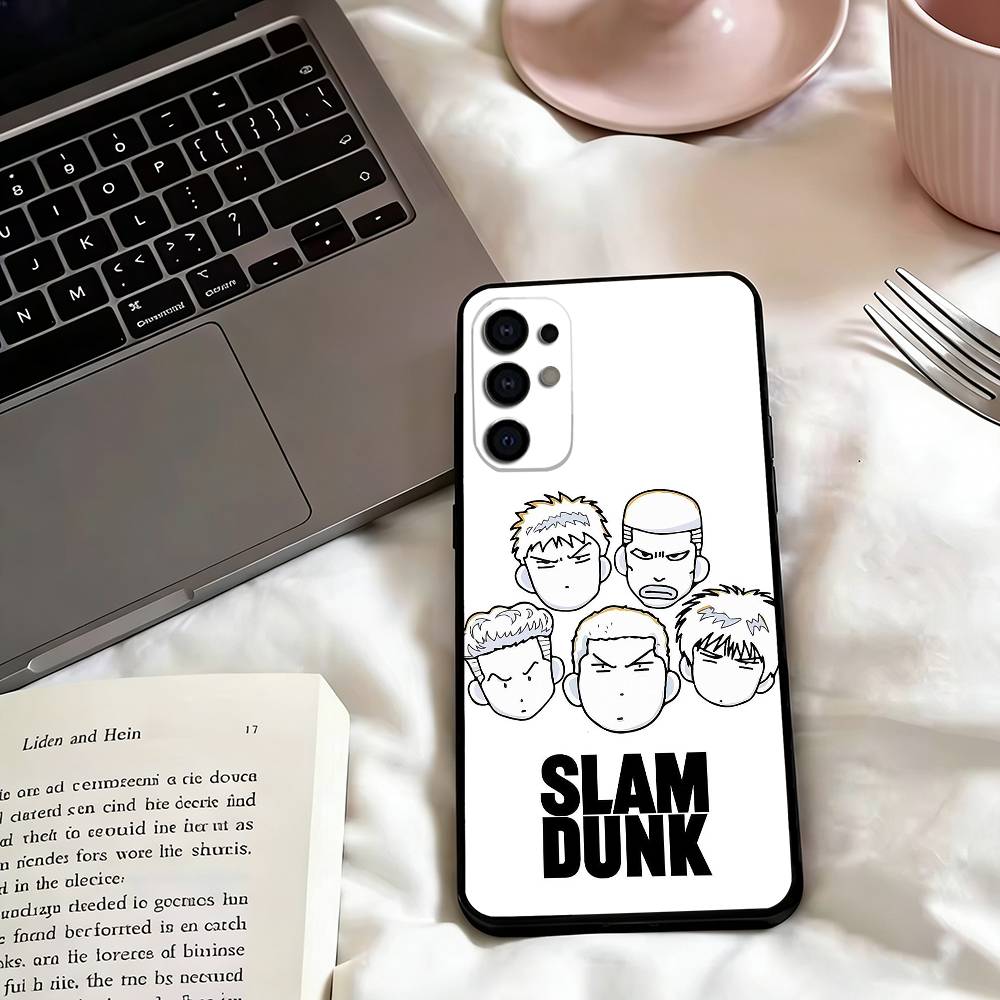 Slam Dunk-k SD   Phone Case For Samsung S25,S24,S21,S22,S23,S30,Ultra,S20,Plus,Fe,Lite,Note,10,Black Cover