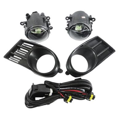 Front Bumper Fog Lights Fog Lamp Cover With Bulb H11 Switch Wire Bezel For Suzuki Swift 2006 2007 2008 2009 2010-A87Q