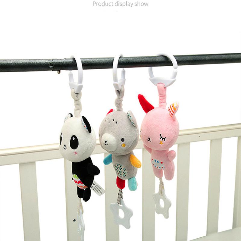 01 Baby Years Old Or Animal Teether Rattle Baby Carriage Crib Pendan