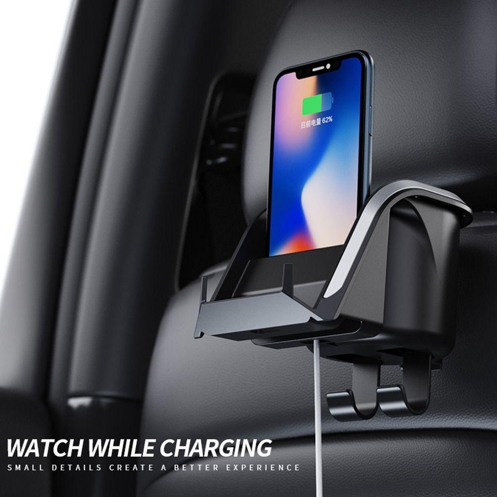 Stable Car Headrest Cup Holder Hanging Car Headrest Storage Bracket for Travel