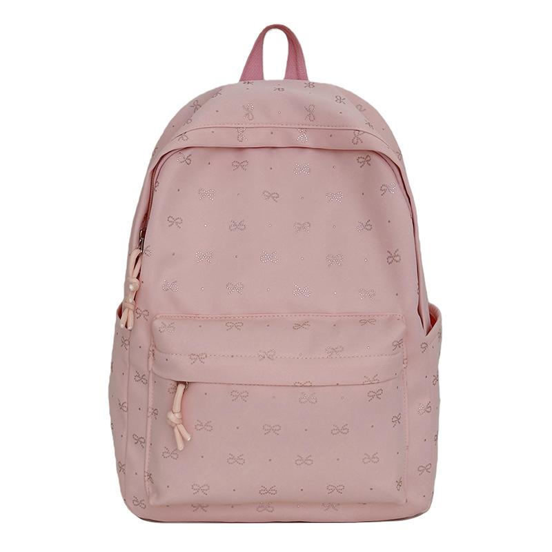 Zaino per Scuola Media Fiocco Zaino da Donna Grande Capacità Leggero Zaino da Pendolare