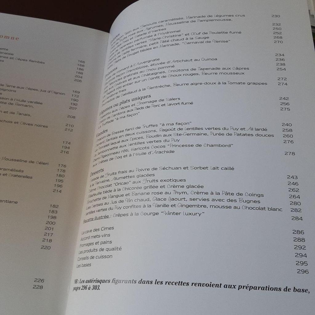 [USED] La Cuisine Chez Régis Marcon French Cuisine Specialty Book