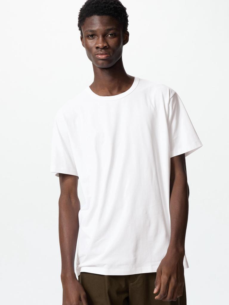 Uniqlo Airism CoTTon Crew Neck T  shorT Sleeve 