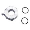 1 Piece Multi Application Steering Fitting Nut Suitable for Marine Automotive Motorcycle Systems Replacement Standard 22.2mm Dimension