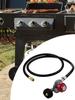 Propane Hose With Regulator 20 PSI Propane Pressure Reducing Valve Propane Adapter Hose Grill Regulator High Pressure Propane