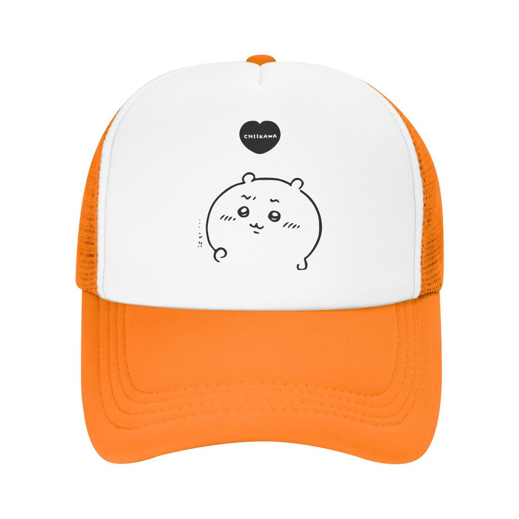 Chiikawas Heart Cute Bear Cat Trucker Cap Adult Hat Trucker Hat Trucker Cap Adjustable Snapback Caps Mesh Baseball Cap Summer