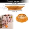 Wine Glass Charcuterie Topper Round Wooden Wine Glass Topper Multifunctional Cup Top Decor For Social Gathering Ch