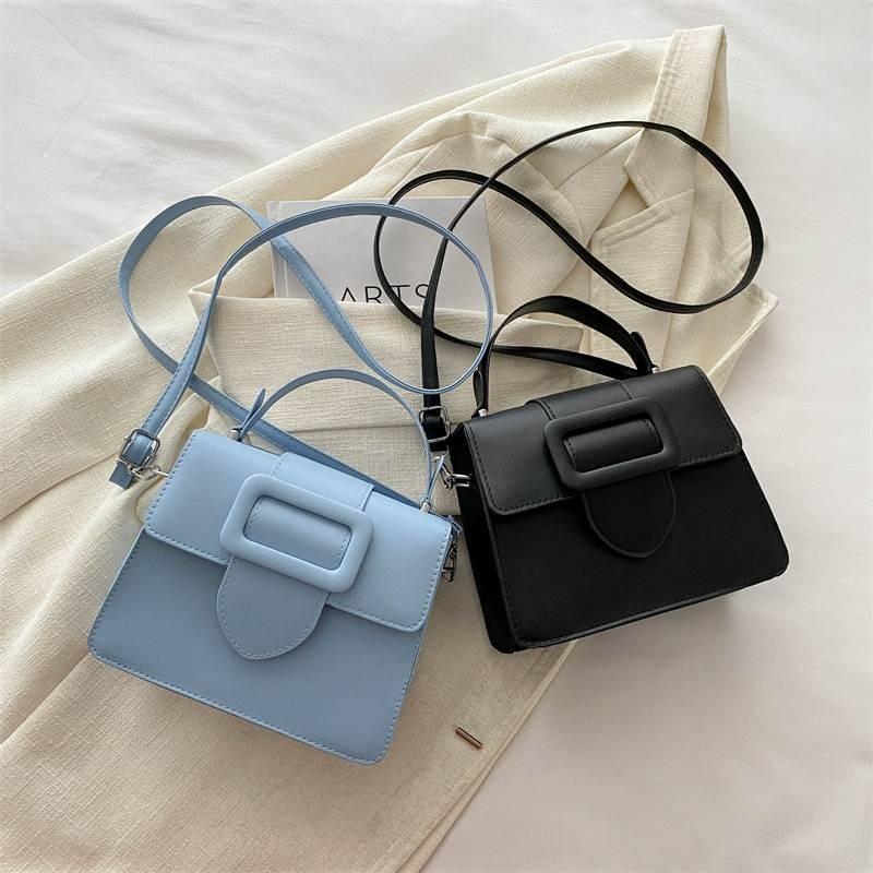 Trendy Simple Versatile Handbag Small Square Bag For Women 2024 Summer Fashion Shoulder Crossbody Bag