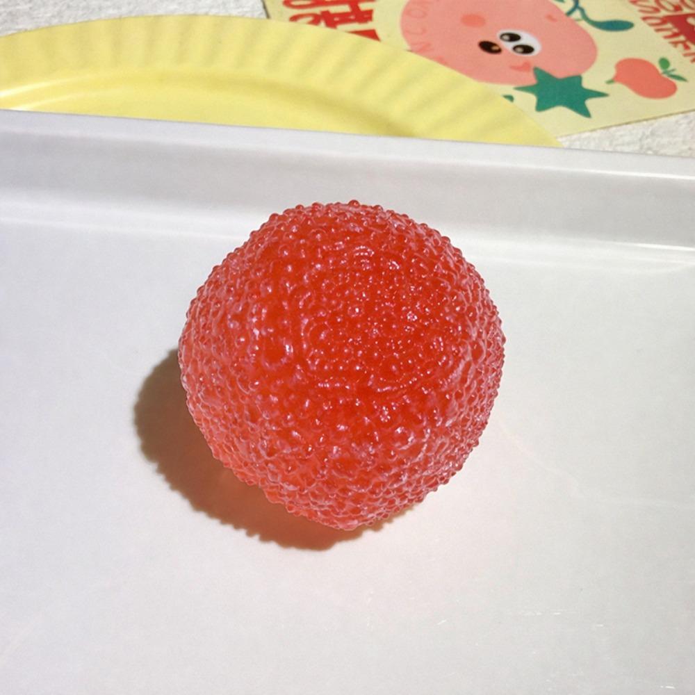 1pcs Soft Rubber Squeeze Ball Non-rebound Pinata Filler Colorful Pinch Press Ball  Gift