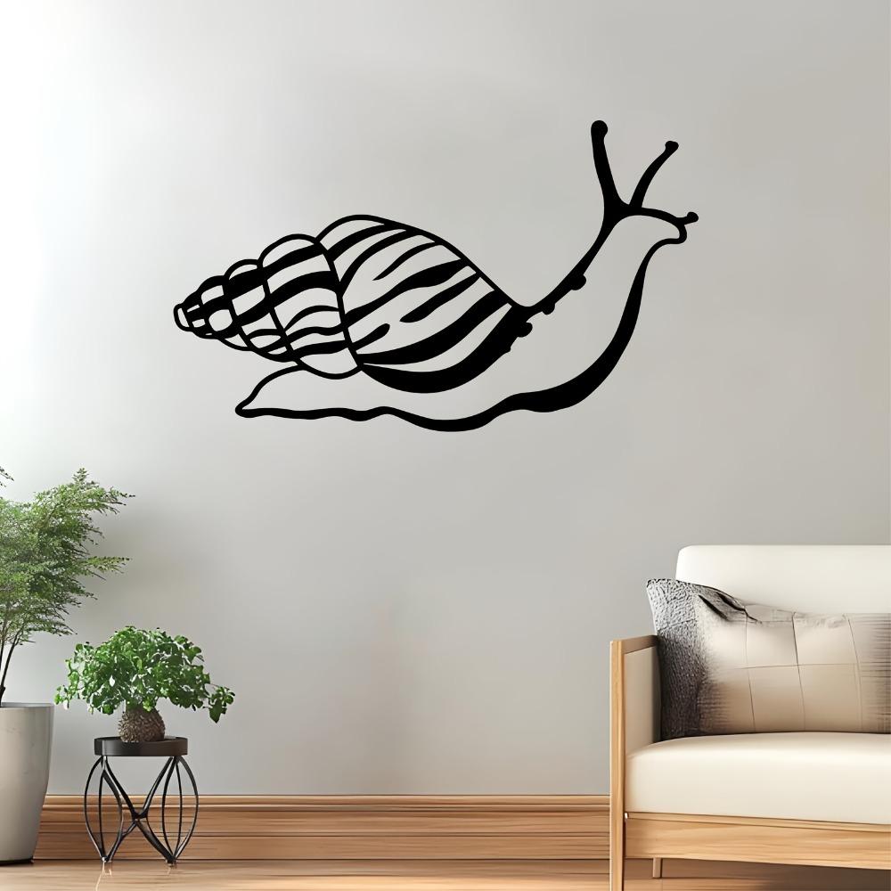 1pc Weather Resistant Iron Snail Wall Sculpture for Garden Patio Decor, Outdoor Metal Mural, Easter Gift for Nature Lover