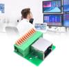No Solder Required RJ45 Ethernet Port Terminals Block DIN Rail Adapter With Status Light For Secure Networkings Connection