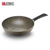 SANHO 30cm Maifan Stone Granite Non-stick Wok