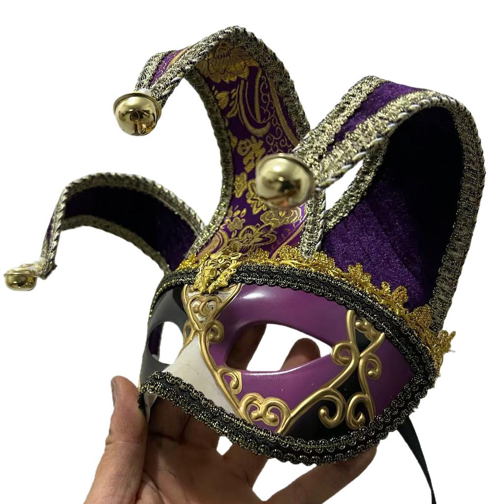 Maschera Veneziana Italiana Per Uomo Con Stile Nobile Per Le Celebrazioni Di Halloween E Carnevale