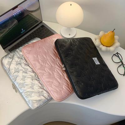 Úložný vak pro 13/14palcový notebook Pro Macbook Air Pro 13 14 Xiaomi Lenovo Dell Korejský luk Obal na tablet Pro Ipad 10.5/10.9 Pouzdro