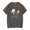 Dandadan Okarun T-Shirt Momo Ayase Exklusiv Alle Größen Lang- oder Kurzarm Vintage Gewaschen Lässig Mode Stilvoll homme