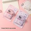 Cute Morandi Color Mini Stapler – Cartoon Handheld Binder for Office Storage