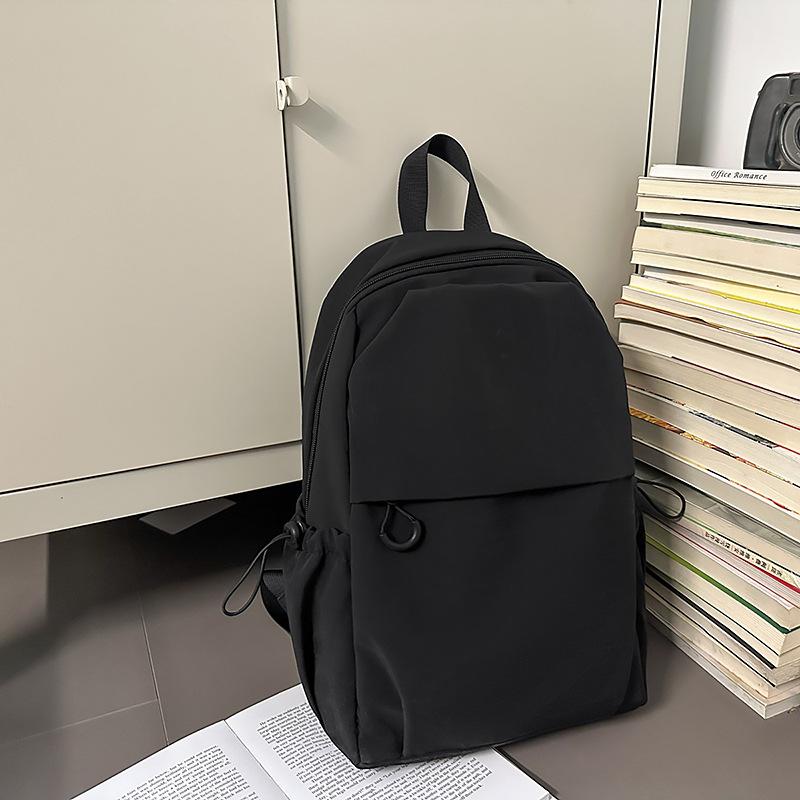 Schoolbag Schoolbag Girls Pure Large Capacity Versatile Trend Backpack Junior High School Students Sweet Wind Japanese High Value Backpack