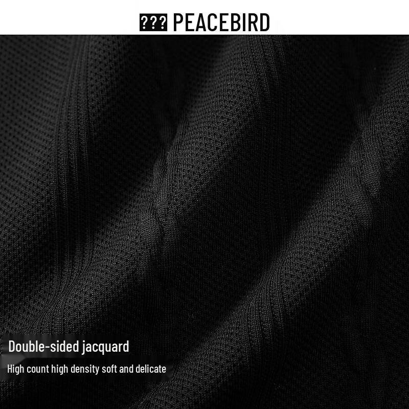 PEACEBIRD Men's BACRG1185 Stand-Up Collar Pullover Sweatshirt