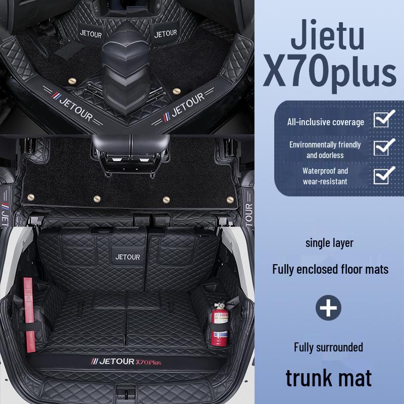 Jetour X70plus Full Coverage Floor Mats for Chery X70Pro - Custom Fit Car Mats