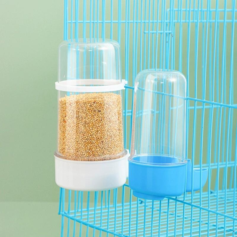 Hanging Pet Feeder Squirrel Parrot Water Dispenser Pet Bird Food Box Cage Accessories Birds Supplies