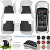 New Custom Car Floor Mats For Jaguar XF XF-Sportbrake Auto Coche Accessories Waterproof Leather Floor Liners